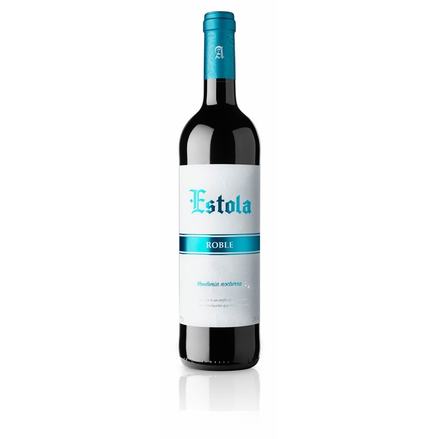 Vino tinto D.O.La Mancha ESTOLA Roble botella 75 cl