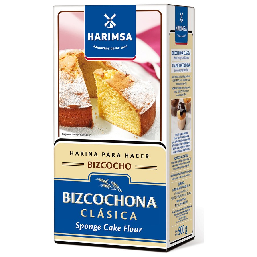 Harina HARIMSA especial bizcochos Bizcochona paquete 500 g