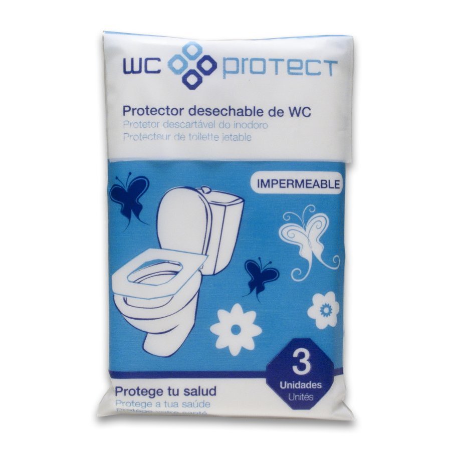 Protector desechable wc protect pak 3 unidades