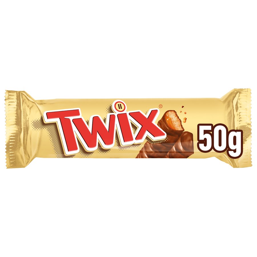 Chocolatina TWIX single 2x25 g