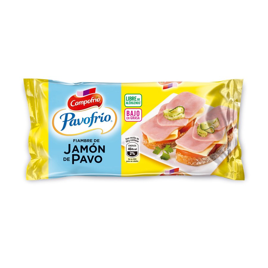Jamón pavo CAMPOFRIO mini 380 g