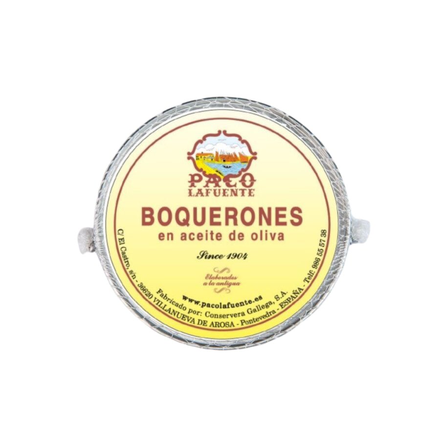 Boquerón en aceite de oliva PACO LAFUENTE 125 g pn.