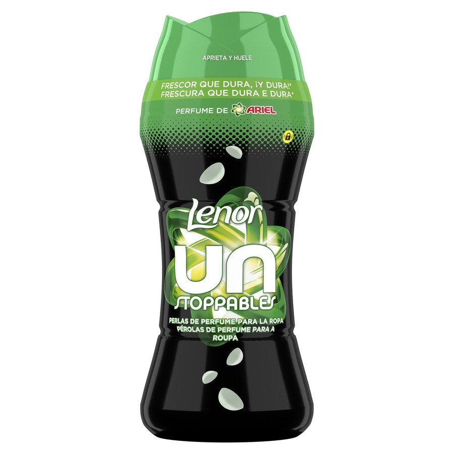 Perlas perfume ropa LENOR Unstoppables Ariel 270 g