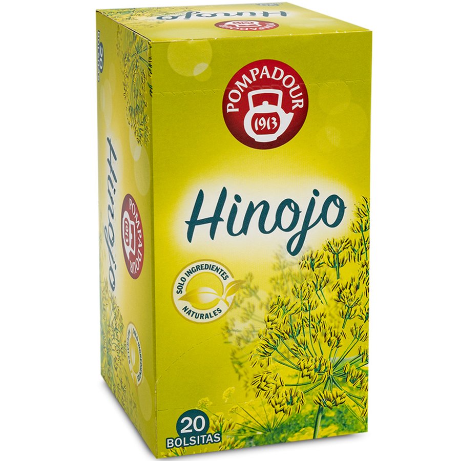 Infusión hinojo POMPADOUR 20 unidades