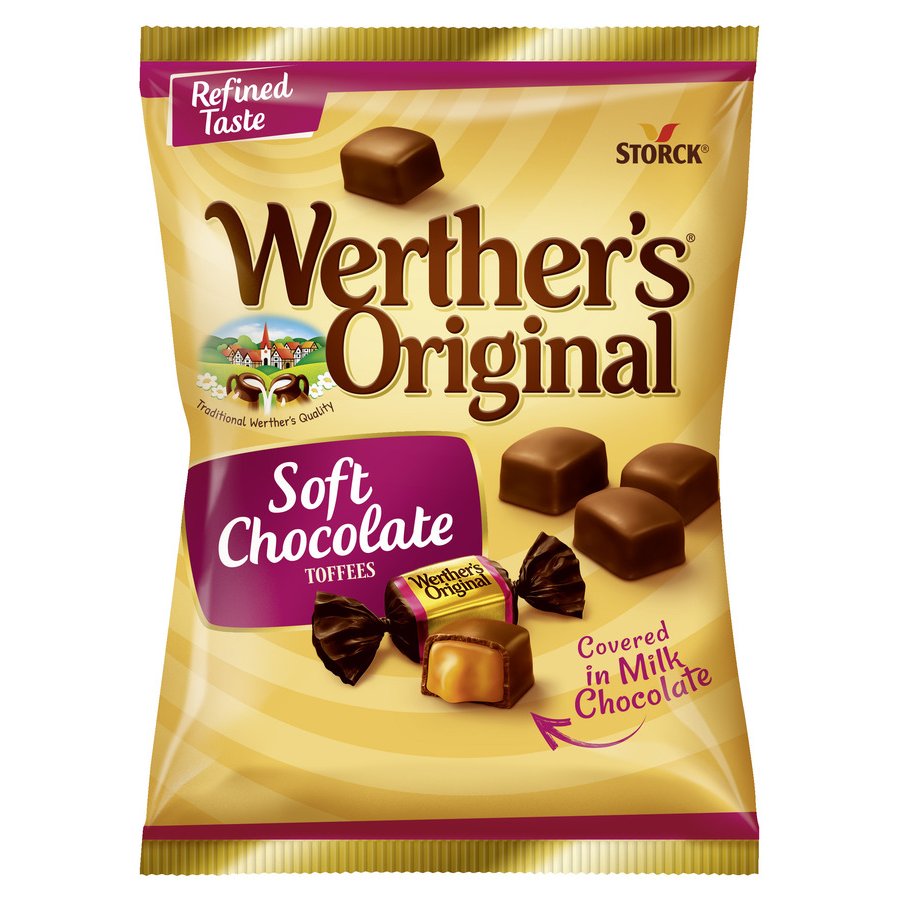Caramelos WERTHER'S Original Schoco Toffees bolsa 120 g