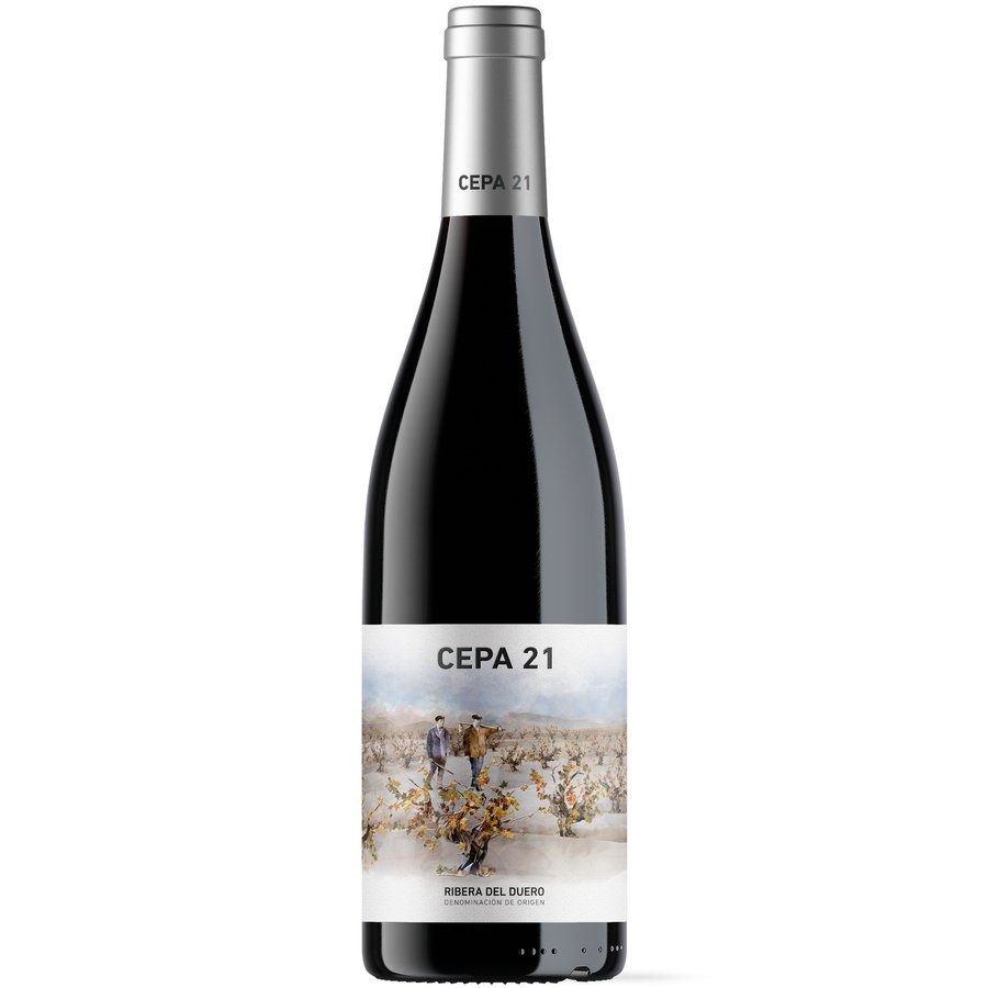 Vino tinto D.O.Ribera del Duero CEPA 21 botella 75 cl