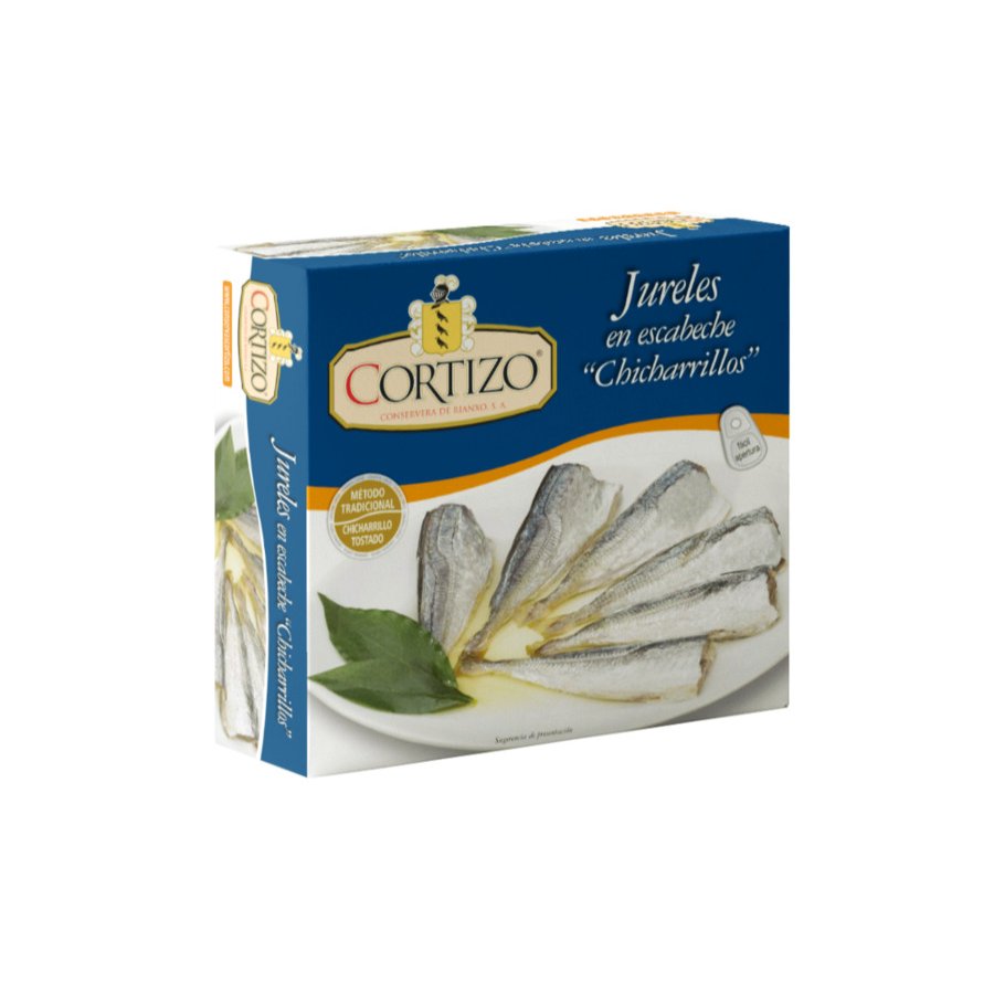 Chicharrillo escabeche CORTIZO 252 g pn.