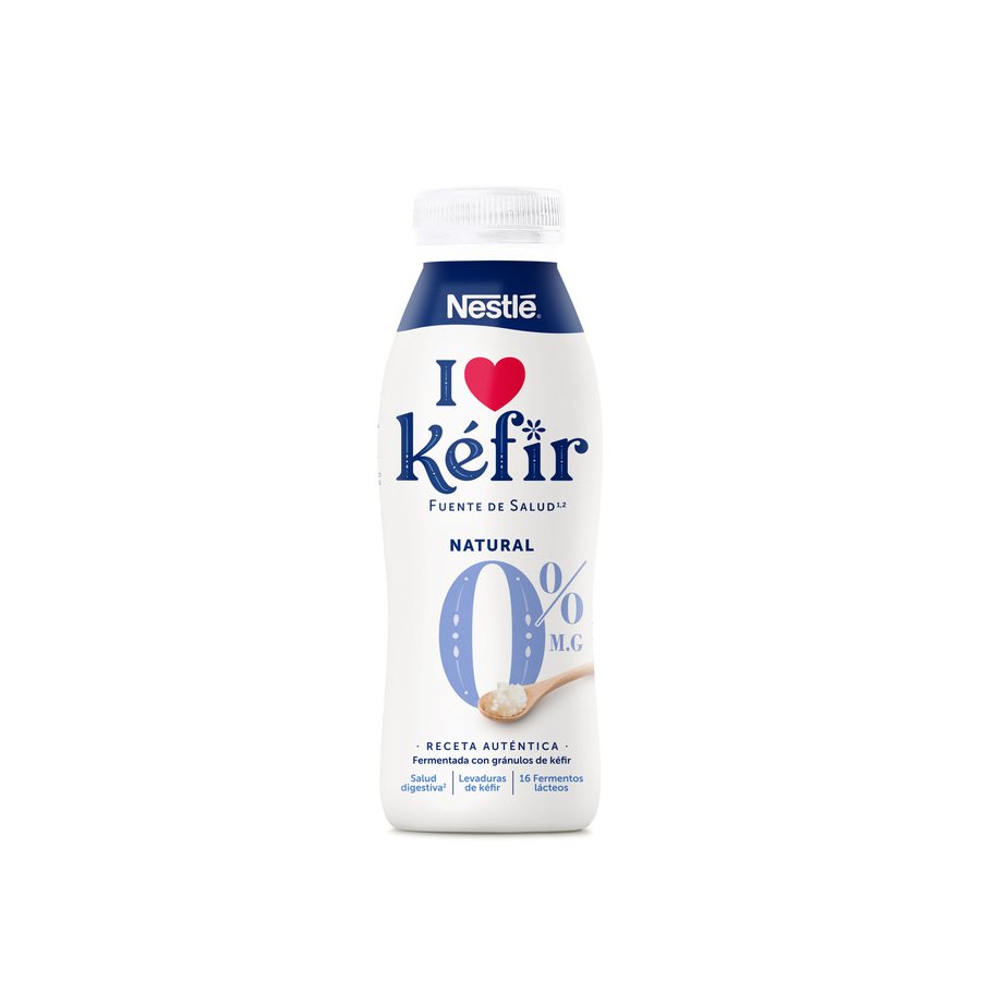 Kéfir líquido natural 0% NESTLE 500 g