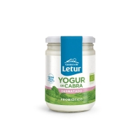 Iogur de cabra CANTERO DE LETUR ecolóxico natural desnatado 420 g