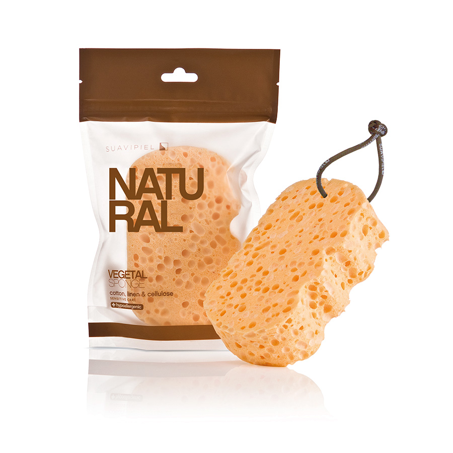 Esponja SUAVIPIEL Natural Vegetal