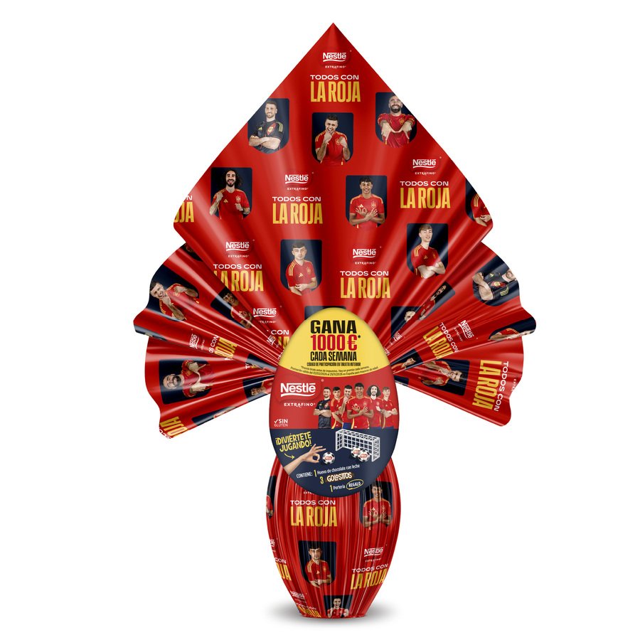 Huevo chocolate NESTLE La Roja 236 g