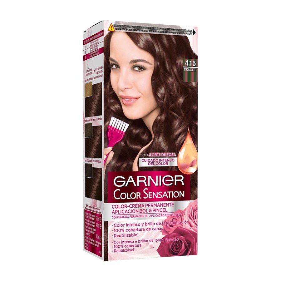 Tinte permanente GARNIER Color Sensation chocolate 4.15