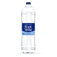 Agua sin gas FONT VELLA botella 1,5 l