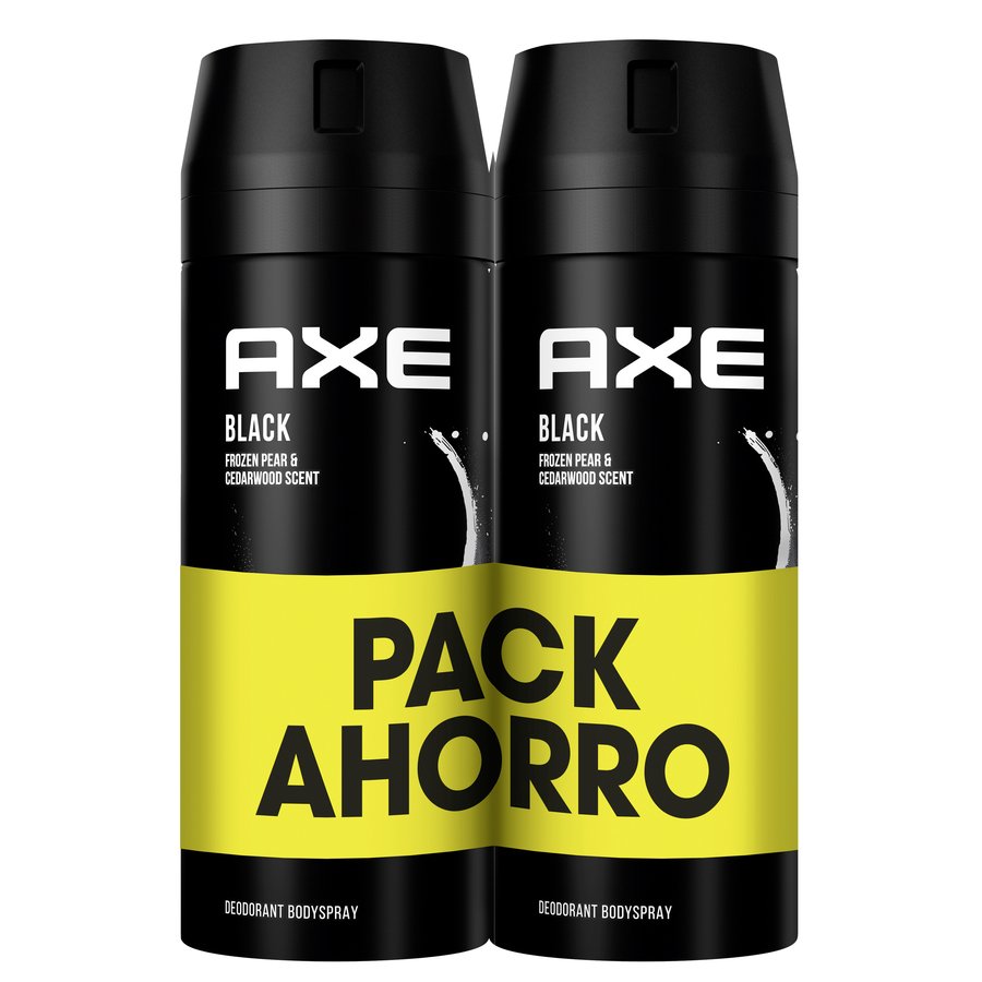 Desodorante AXE Black Non Stop Fresh spray 2 x 150 ml