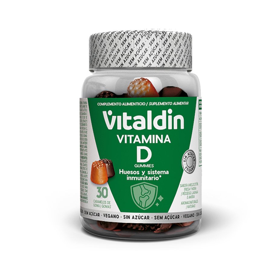 Vitamina D gummies VITALDIN sin azúcar 30 unidades 75 g