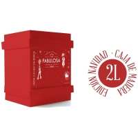 Vermouth LA FABULOSA rojo bag in box caja madera 2 l