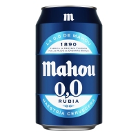 Cervexa MAHOU loura 0,0 lata 33 cl