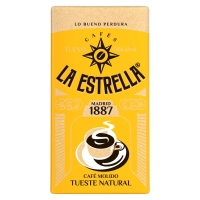 Café moído natural LA ESTRELLA paquete 250 g