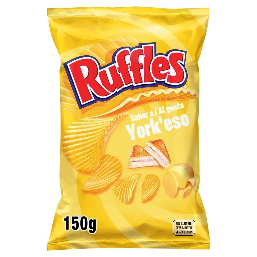 Patatas fritas RUFFLES York'eso 150 g