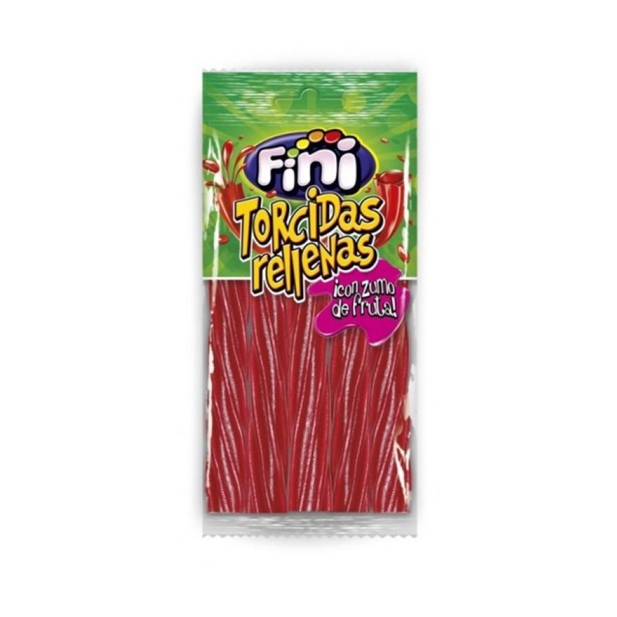 Regaliz torcidas rellenas FINI 85 g