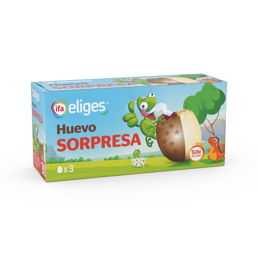 Huevo IFA ELIGES Sorpresa estuche 3  x 20 g