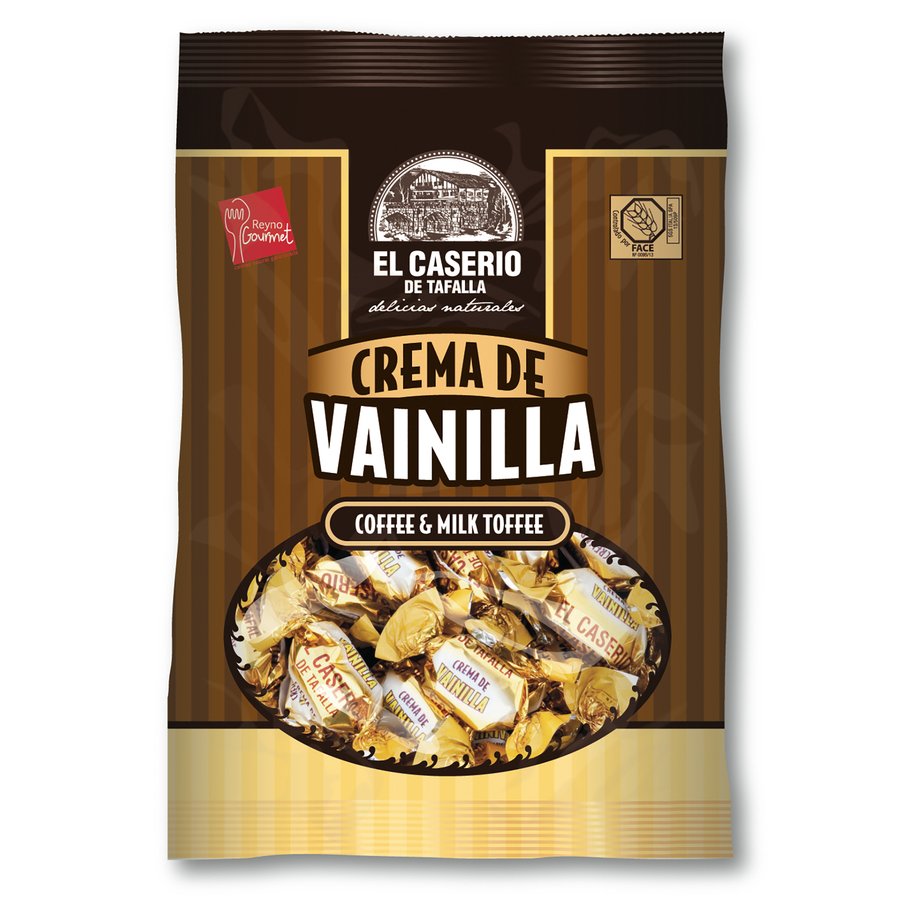 Caramelos EL CASERIO cacrema vainilla 130 g