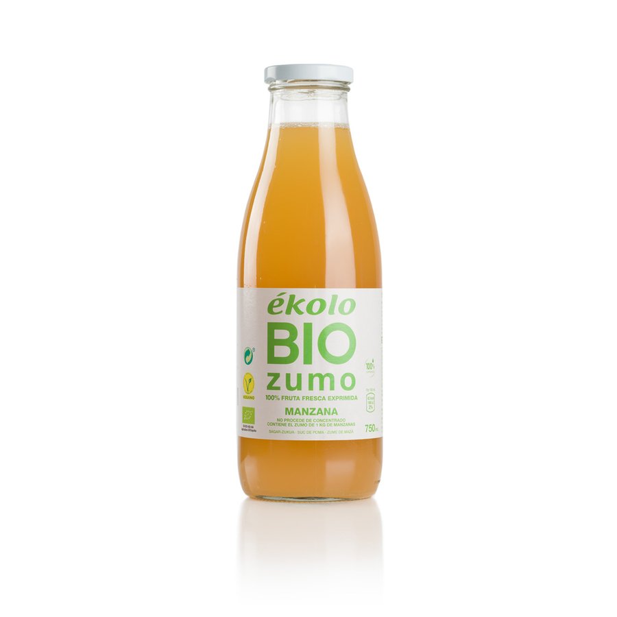 Zumo manzana EKOLO Bio botella 750 ml