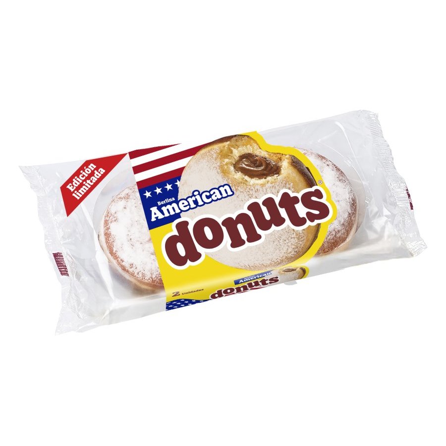 Berlinas DONUTS American 2 unidades 156 g