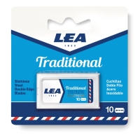 Hojas afeitar LEA tradicional pack 10 unidades