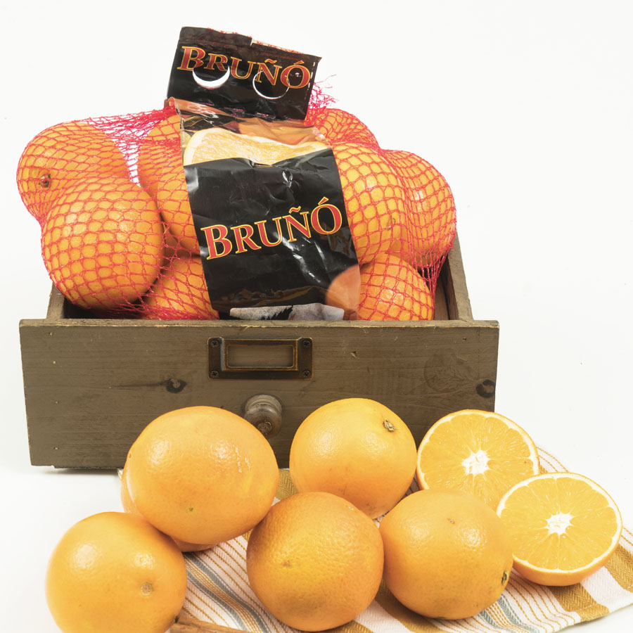 Naranja BRUÑO categoría 1ª calibre 5/6 (70/84mm) malla 2 kg