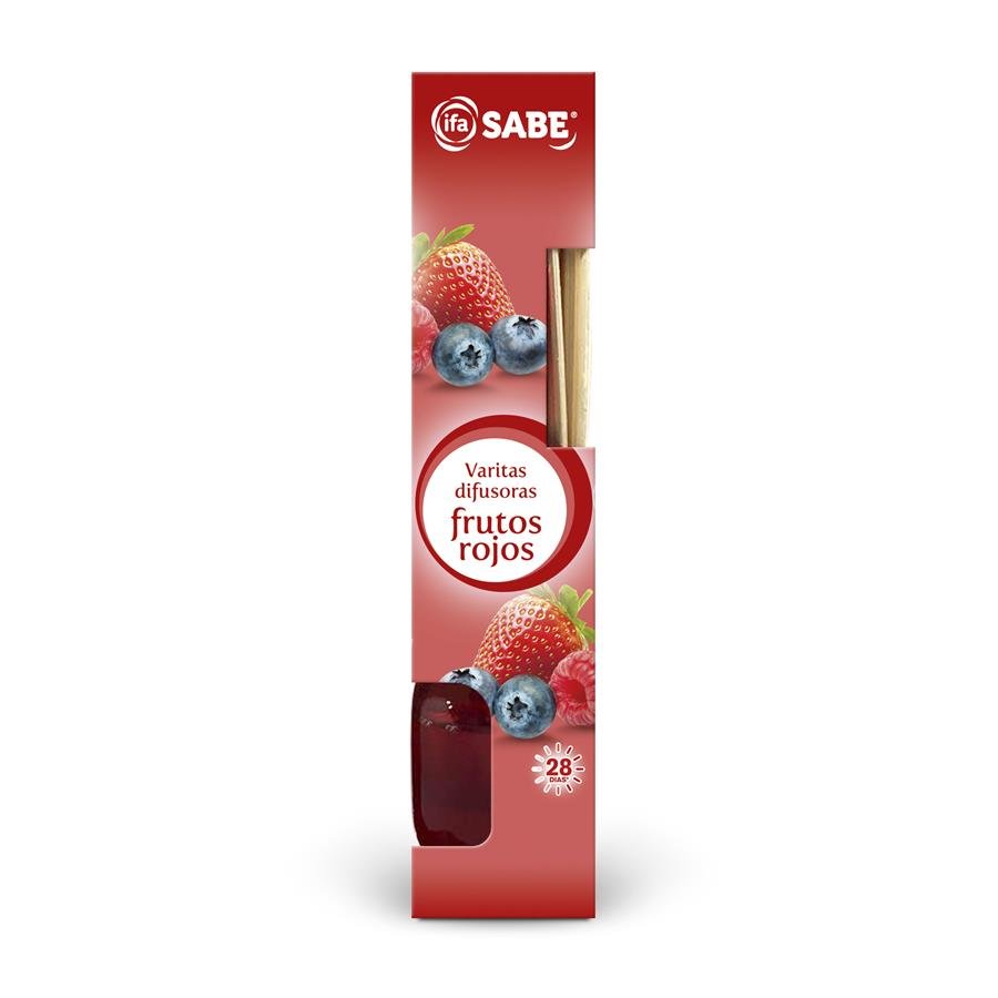 Ambientador varitas IFA SABE frutos rojos difusor 40 ml