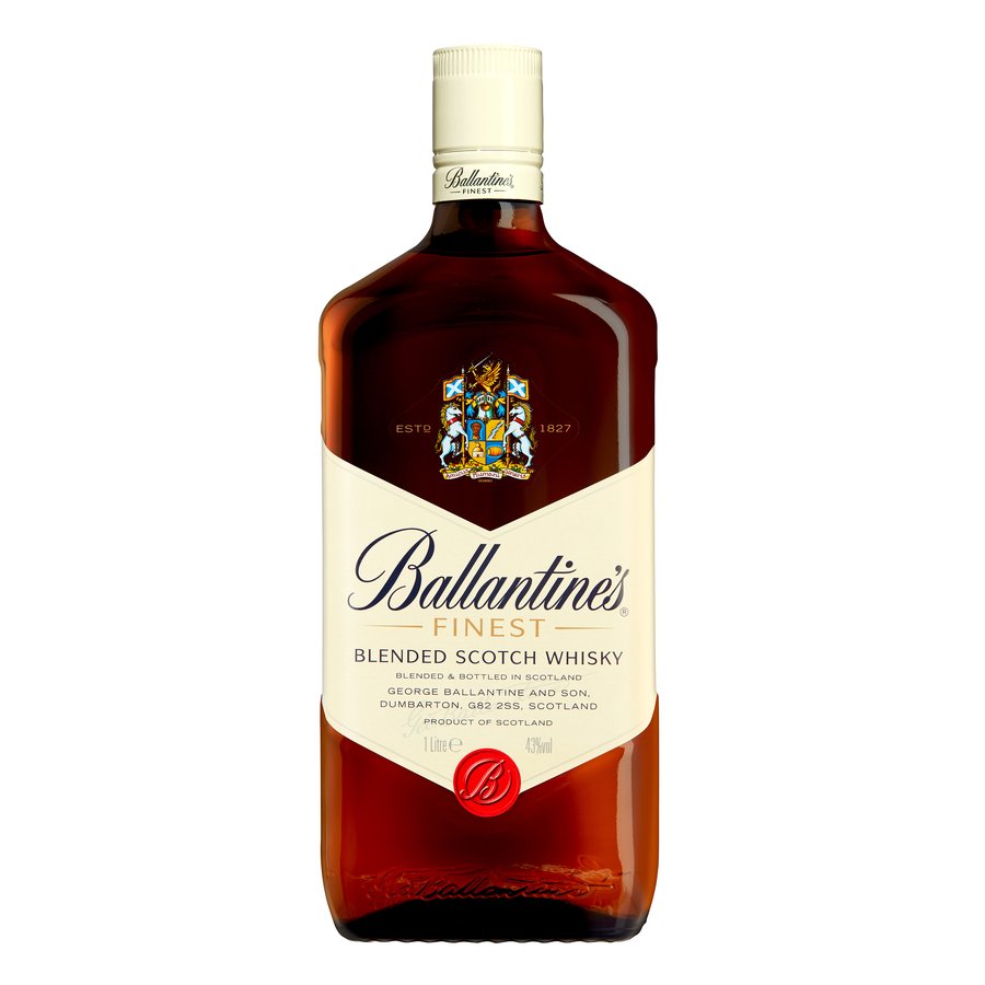 Whisky escocés BALLANTINES 5 años botella 1 l