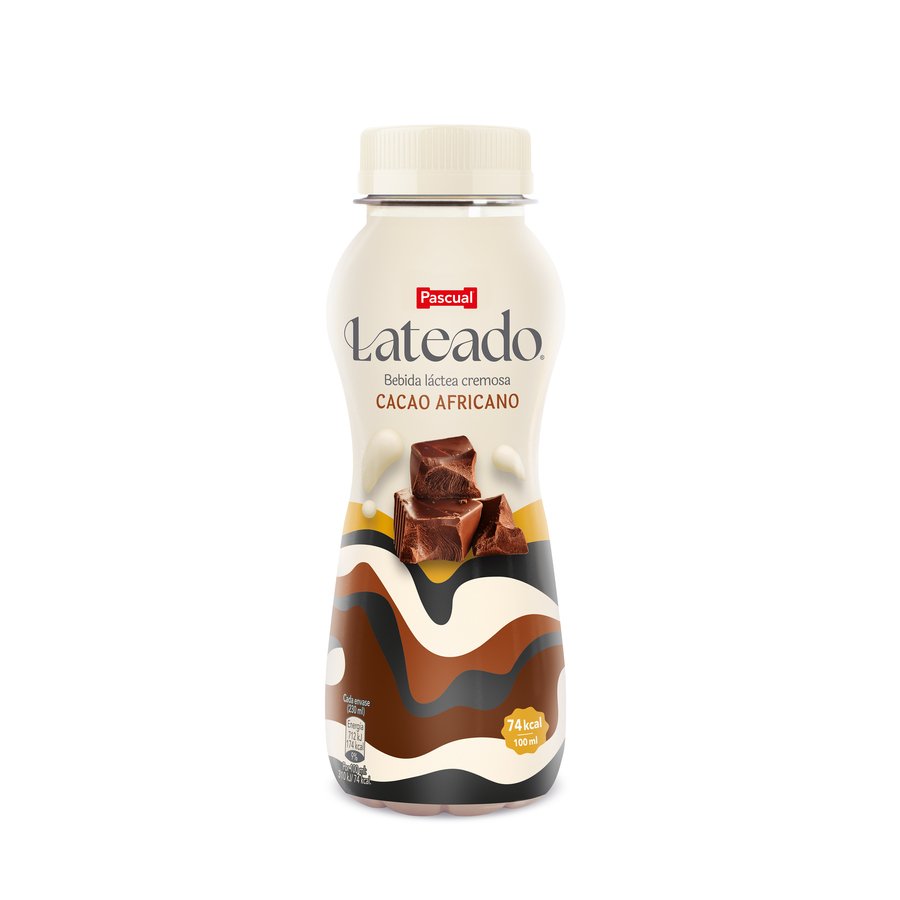 Bebida láctea cremosa PASCUAL Lateado cacao africano 230 ml