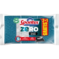 Estropajo SPONTEX Zero 2 unidades +1 unidad gratis