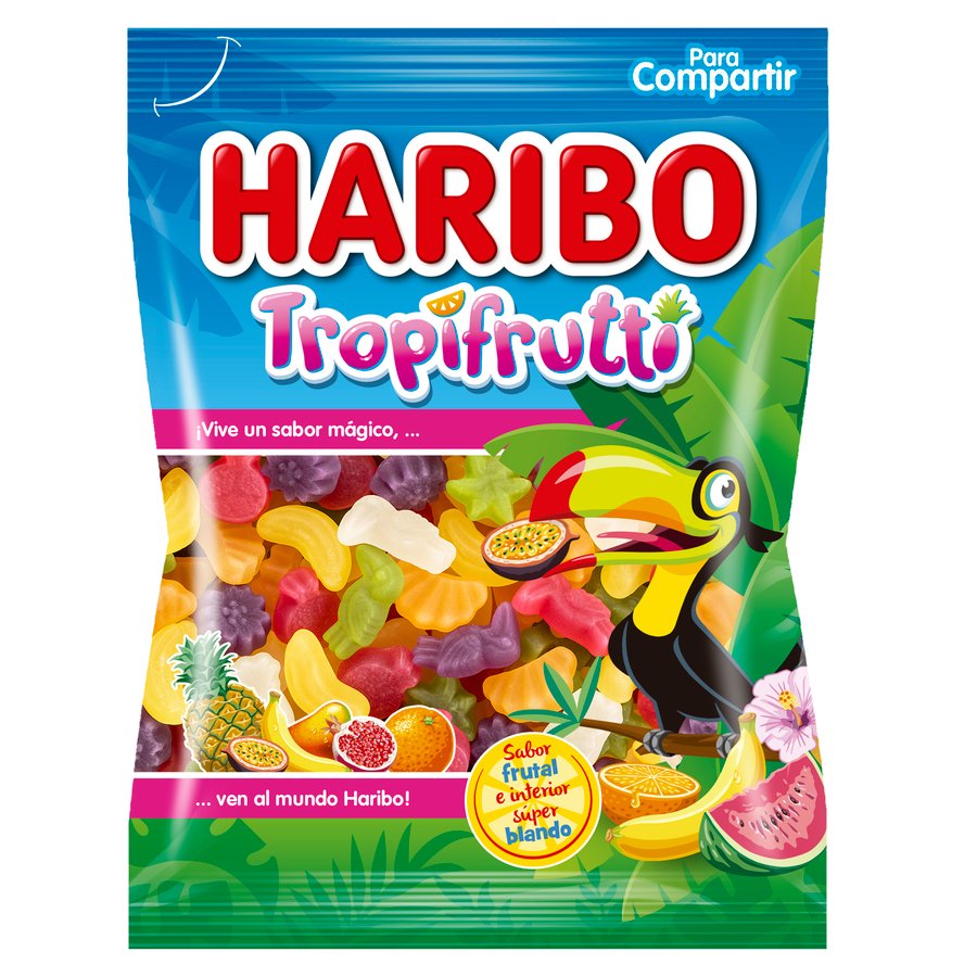 Caramelos goma HARIBO Tropifrutti 150 g