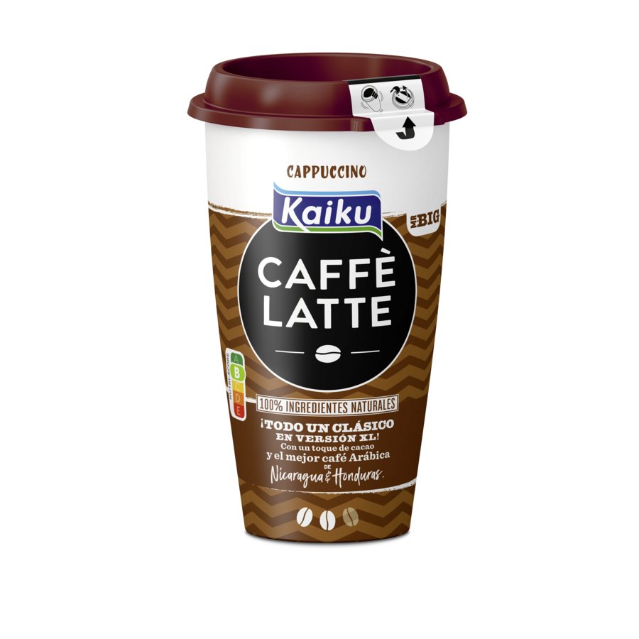 Bebida refrigerada KAIKU caffe Latte cappuccino big 370 ml