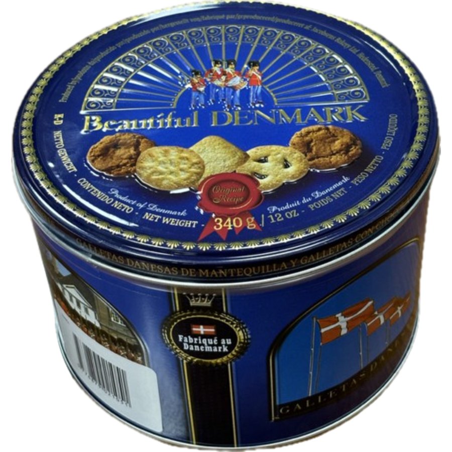 Galletas mantequilla-chocolate BEAUTIFUL DENMARK danesas 340 g