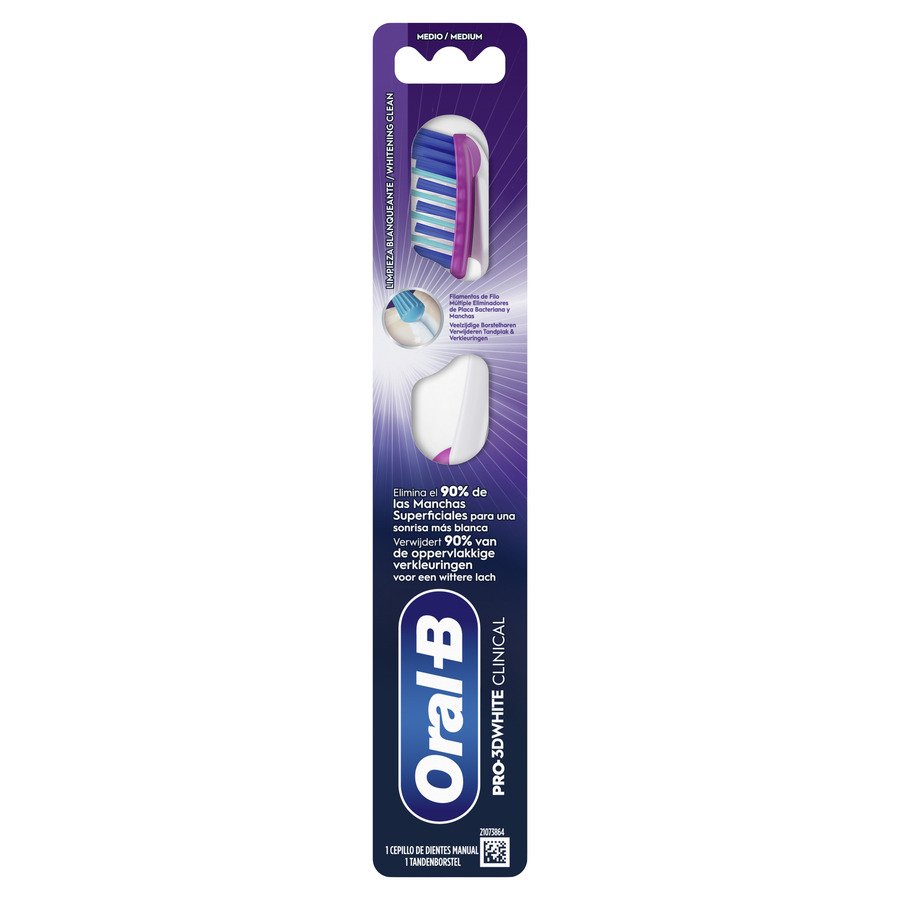 Cepillo dental ORAL-B Pro-3D White Clinical medio