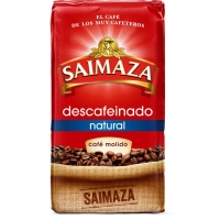 Café moído descafeinado natural SAIMAZA paquete 250 g