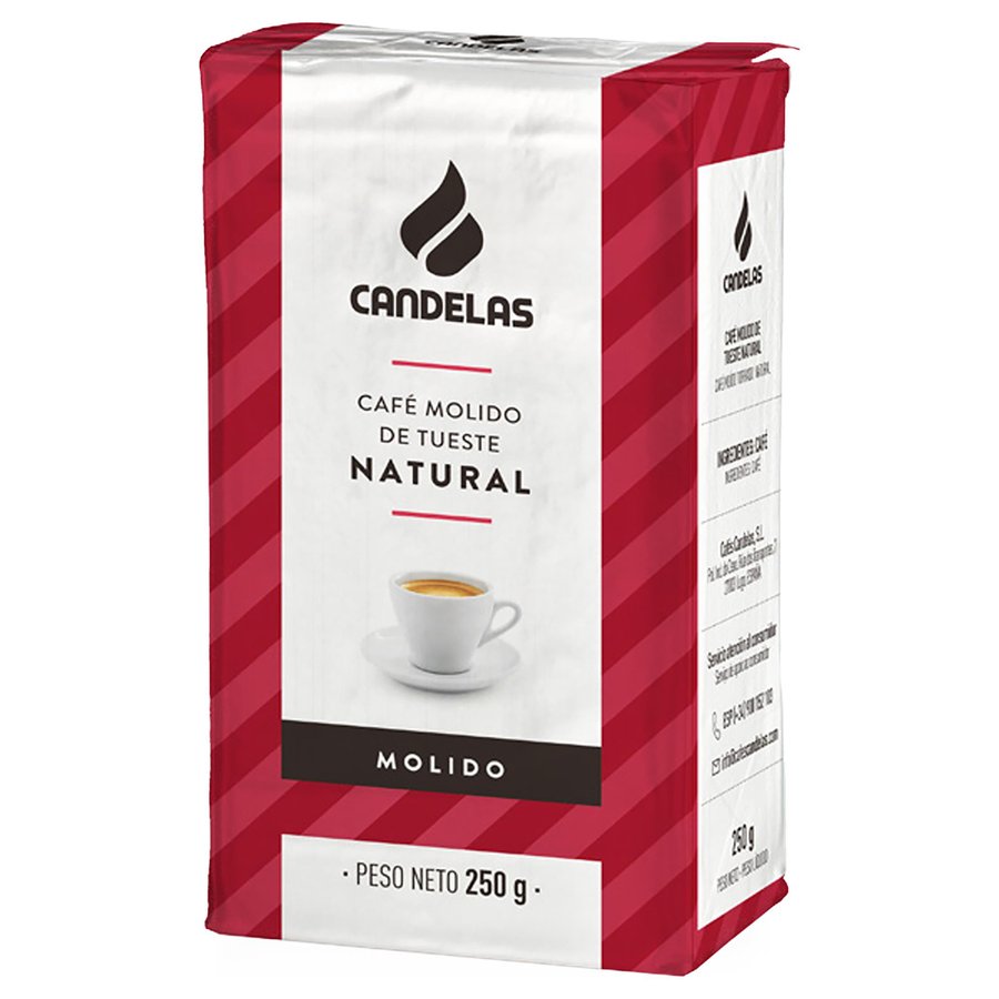 Café molido natural CANDELAS paquete 250 g