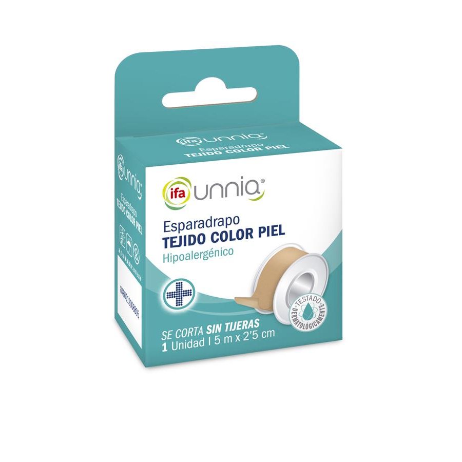 Esparadrapo tejido color piel IFA UNNIA 5mx2,5