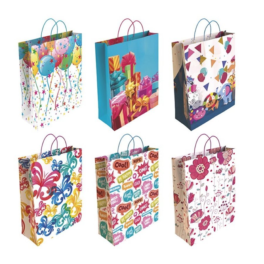 Bolsa regalo todo año 27+12x37cm