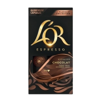 Café cápsulas L'OR Espresso Chocolate 10 unidades 52 g