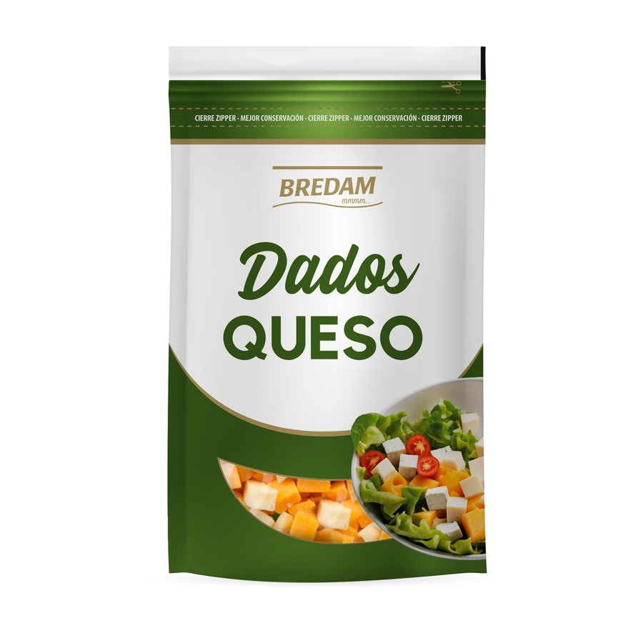Dados queso BREDAM bolsa 100 g