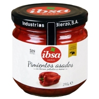 Pementos asados doces IBSA frasco 295 g