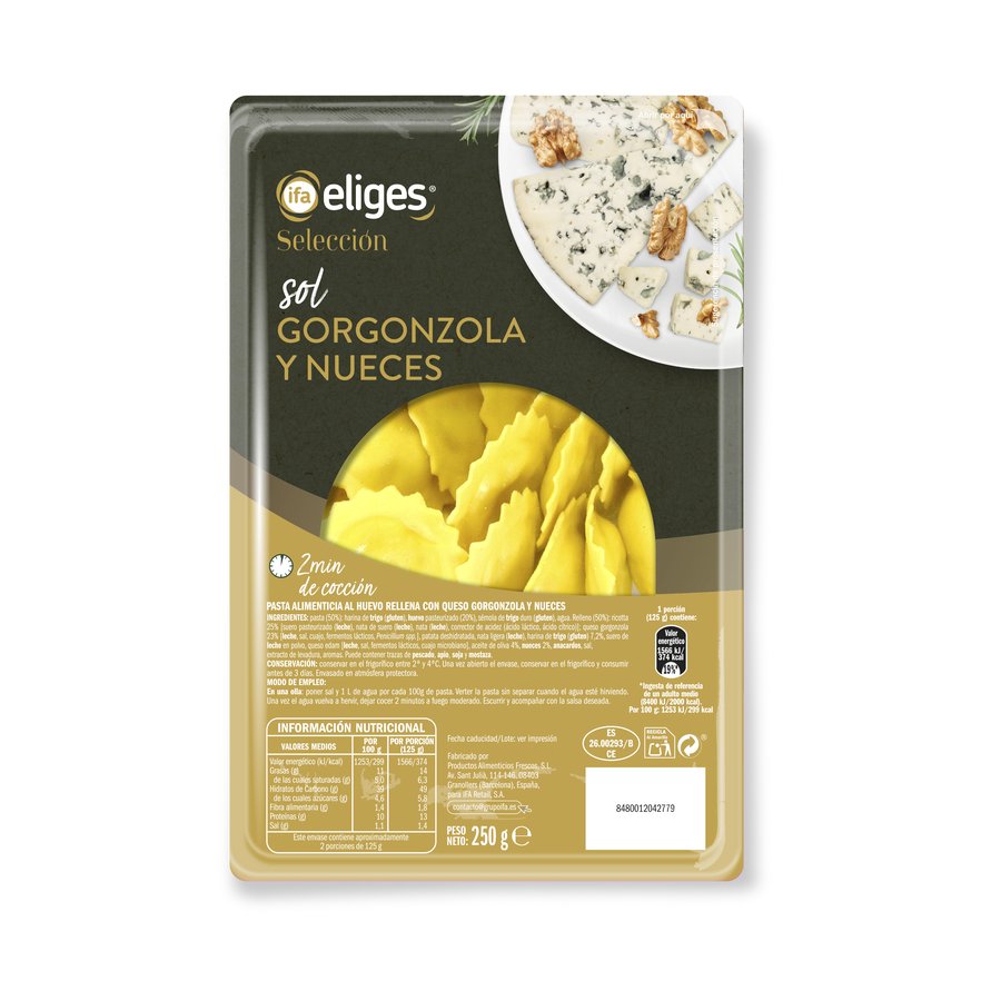 Sol gorgonzola y nueces IFA ELIGES 250 g