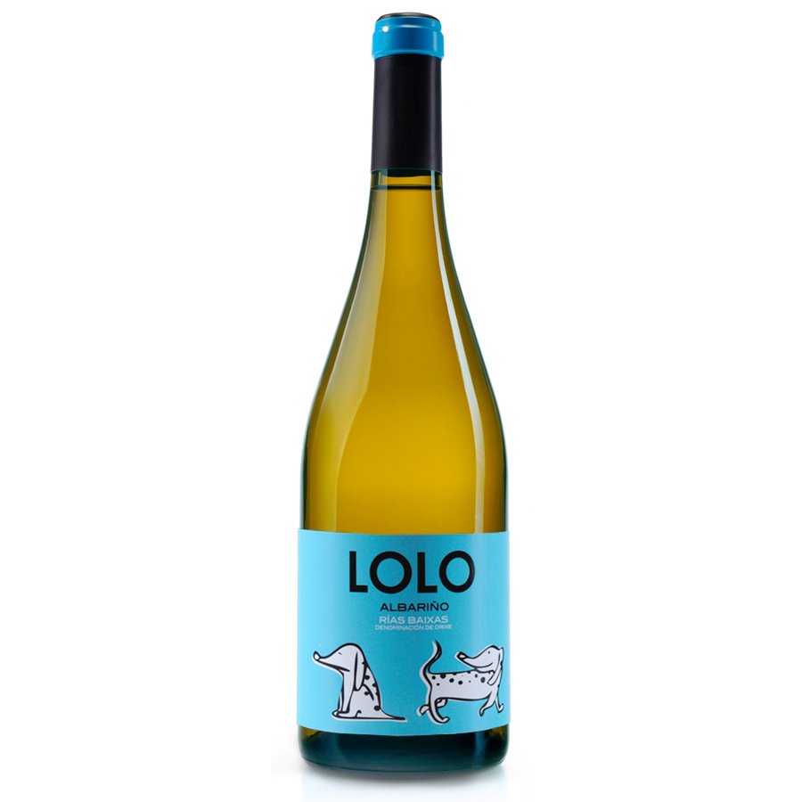 Vino blanco D.O.Rías Baixas LOLO albariño botella 75 cl