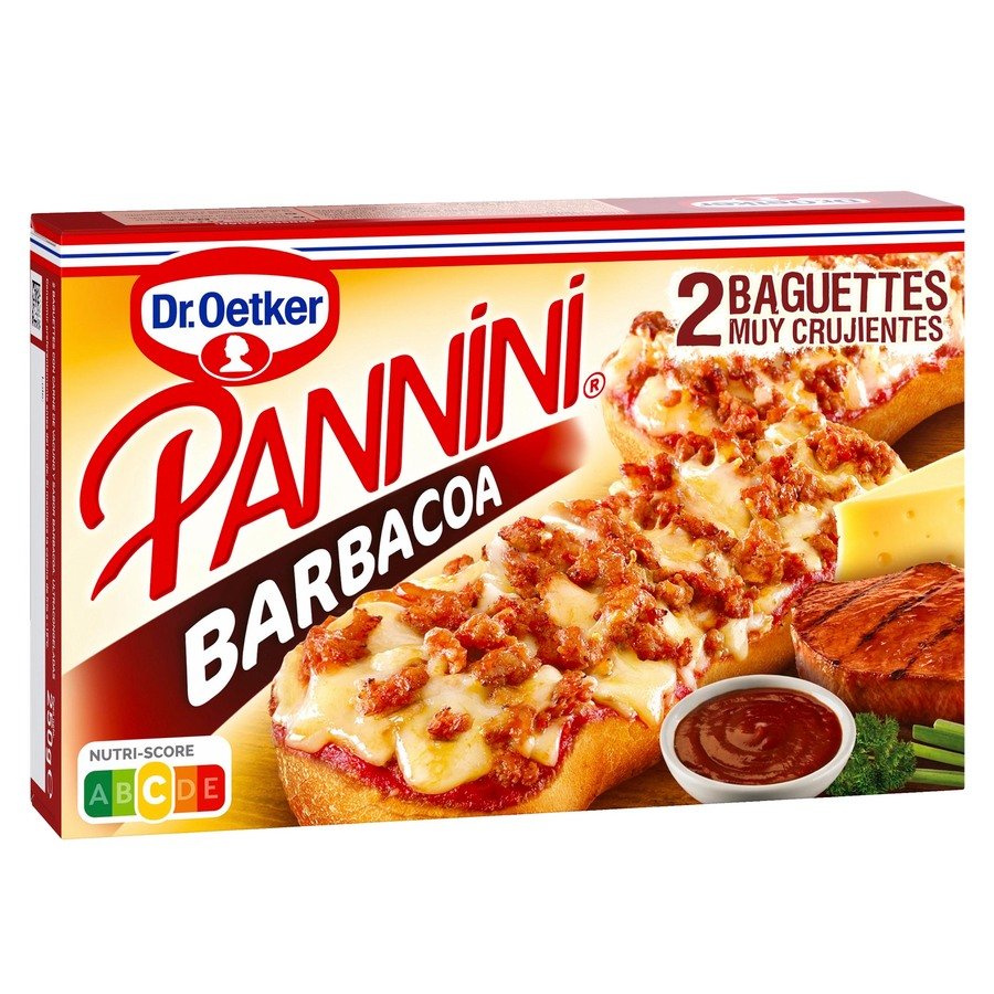 Panninis congelados DR.OETKER Barbacoa 250 g