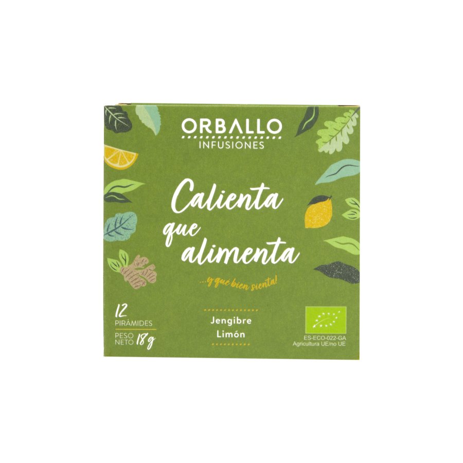 Infusión ORBALLO Calienta que Alimenta eco 12 unidades