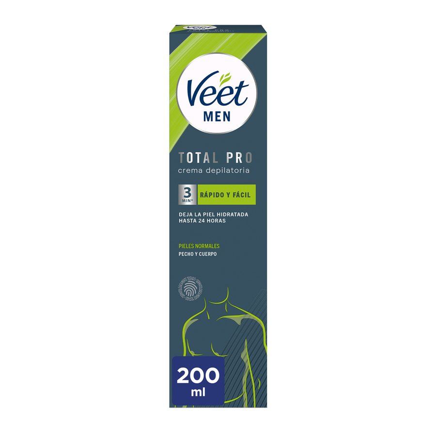 Crema depilatoria VEET hombre piel normal 200 ml